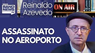 Reinaldo – Queima de arquivo homem ligado ao PCC que tinha feito delação é morto em aeroporto [upl. by Neggem]