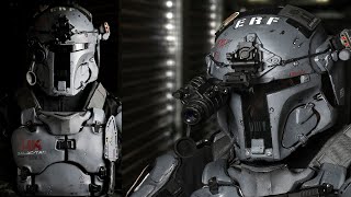 Real Bulletproof Mandalorian Armor US Army in testing [upl. by Odnarb222]