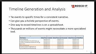 319 Generating and Analyzing Timelines [upl. by Nebeur]