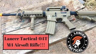 Lancer Tactical LT04T M4 Gen2 Airsoft Rifle Review [upl. by Onavlis]