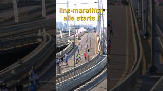 alle starts vom linz marathon 2024🏃🏃‍♀️🏃 [upl. by Denney]