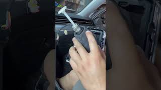 How to Replace VW DSG Gear Knob to LED Gear Knob？vw dsg ledgearknob [upl. by Ybbil]