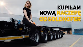 KUPIŁAM NOWĄ NACZEPĘ OD GOLDHOFER goldhofer mpa7 BOUGHT A NEW TRAILER FROM GOLDHOFER [upl. by Monagan]