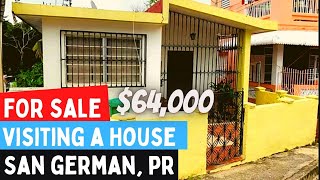 Visité casa barata en venta San Germán PR cerca del pueblo [upl. by Rennob287]