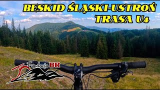 🚵‍♂️ Beskid Śląski Ustroń  Trasa rowerowa Równica Trzy Kopce Wiślańskie Czantoria U4 [upl. by Lani]