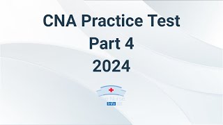 CNA Practice Test 2024  Part 4 60 Questions With Explained Answer [upl. by Gilead]