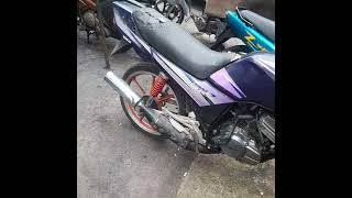 Yamaha RXZ parking lama bertahun tunggu aku review barang Nosautomobile [upl. by Ycnay]