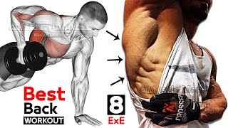 🔴 BEST BACK WORKOUTS CAN BE DONE INSIDE WITH  BARBELLS CABLES AND DUMBBELLS [upl. by Ahcsim207]