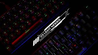 iGear Raptor Gaming Keyboard With 23 Dynamic Light Modes [upl. by Amend]