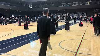 LjungstromCAR vs AhnUofT  2024 UofT Kendo Tournament  mudansha shodan division [upl. by Annasor970]