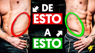 Cómo marcar la V de los ABDOMINALES  Mejores EJERCICIOS para OBLICUOS [upl. by Reaht]