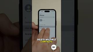 Delete Multiple Contacts on your iPhone [upl. by Elbag]