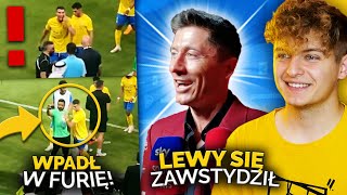 WŚCIEKŁY NA SĘDZIEGO Ronaldo ODPYCHA CZŁOWIEKA Mueller ŚPIEWA Lewandowskiemu [upl. by Norty325]