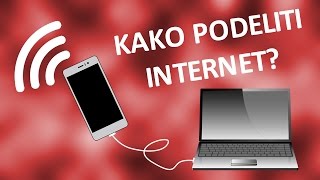 Kako podeliti internet sa telefona na druge uredjaje [upl. by Ellenod785]