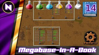 Megabase Dashboard to Monitor Performance  14  Factorio MegabaseInABook Lets Play [upl. by Yelwar]