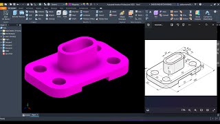 Autodesk Inventor 2025  bagian pemula  4K 60fps [upl. by Cindie]