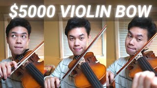 30 vs 500 vs 5k Violin Bow Review amp Comparison [upl. by Tobias]