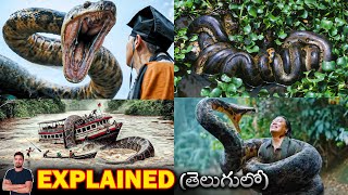 Anakonda 2024 Explained in Telugu  BTR creations [upl. by Cyma]