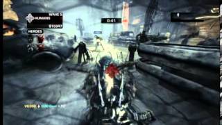 Gears of War 3 Raven Down Insane Solo Beast Mode Without Failing part 1 [upl. by Herzig259]