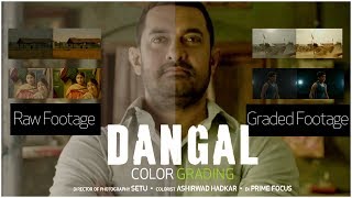 Dangal 2016 Movie Color Grade Breakdown  Prime Focus India ® [upl. by Michale189]