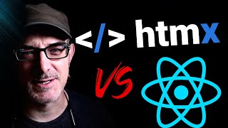 React vs HTMX Why we chose HTMX [upl. by Nylirehs874]