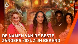 DIT zijn de KANDIDATEN voor NIEUWE SIEZOEN BESTE ZANGERS  SHOWNIEUWS [upl. by Naujek818]