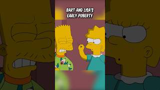 Bart and Lisas Early Puberty [upl. by Gabie]