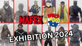 Medicom Exhibition 2024  MAFEX Figures amp Prototypes [upl. by Meehyr576]