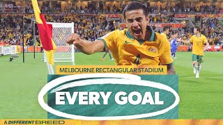 Every Subway Socceroos Goal Melbourne Rectangular Stadium [upl. by Bonar924]