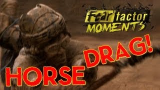 Fear Factor Moments  Horse Drag [upl. by Aridan]