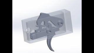 Tokyo Marui MWS 3D printing trigger box  175 [upl. by Tuckie]