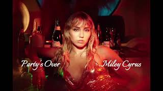 Miley Cyrus  Party’s Over Unreleased Official Audio [upl. by Thad650]