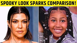 Kourtney Kardashian Responds to North West Lookalike Comment [upl. by Killigrew221]