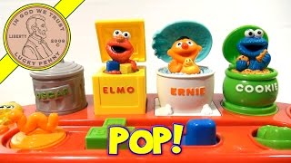 Sesame Street Poppin Pals 2002 Mattel Toy Review [upl. by Hutchison]