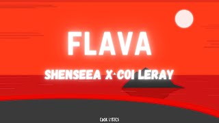 Shenseea  Flava ft Coi Leray Lyrics [upl. by Dnomyad]