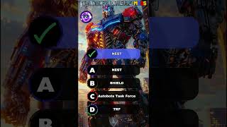 Can You Crack This Transformers Quiz 🧠💥 GeniusChallenge Shorts [upl. by Eben93]