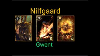 nilfgaard Ale Shupe vs monsters ogroid Renfri ProRank Gwent Card Game 2410291655 [upl. by Jephum]