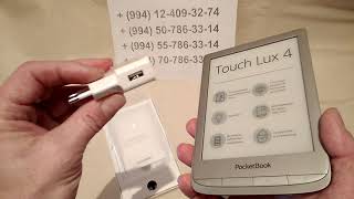 Электронная книга PocketBook PB627 Touch Lux 4 PB627SCIS в Баку  Bakida [upl. by Costello]