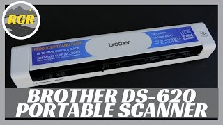 Brother DS620 Scanner  Product Review  Mobile USB Color Page Scanner [upl. by Ennaharas]