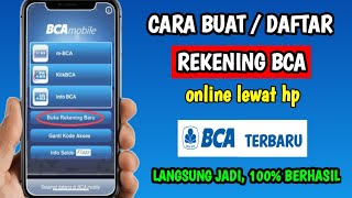 Cara Buka Rekening BCA Online  Cara Buat Rekening BCA Online [upl. by Lamp145]