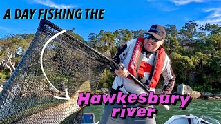 Taking on the Hawkesbury River  in search of jewfishmulloway on lures [upl. by Chiaki]