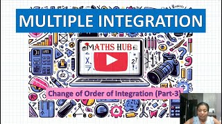 Change of Order of Integration Multiple Integration Part3 [upl. by Ellehc]