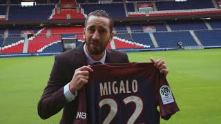 Migalo rejoint le PSG [upl. by Asilenna]