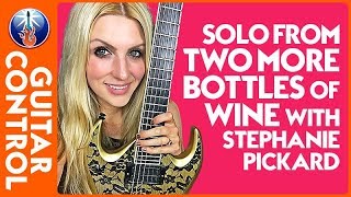 Solo from Two More Bottles of Wine with Stephanie Pickard  Guitar Control [upl. by Demetra]