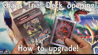 Buddyfight Chaos Trial Deck Opening  How to upgrade [upl. by Alene]