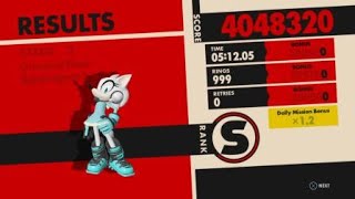 Sonic Forces  Stage 2 Spaceport  The 10 Mil SA Route [upl. by Esila436]