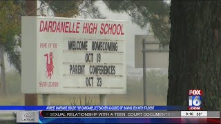 Dardanelle Teacher Arrested [upl. by Licha]