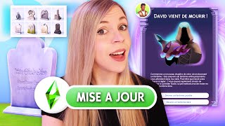 Nouvelle grosse MISE A JOUR SIMS 4 qui change la vie  💀 [upl. by Semadar]