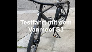 Testfahrt mit dem Vanmoof S3 [upl. by Oneill414]