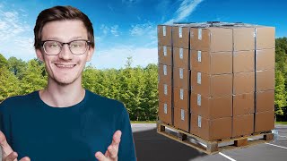 Unboxing HUGE 900 AMZ PALLET [upl. by Nolyad]